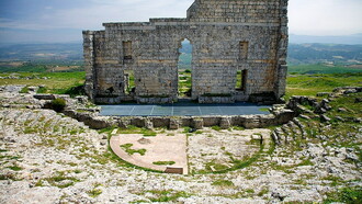 Anfiteatro romano de Acinippo, Ronda, Andalucía, España
