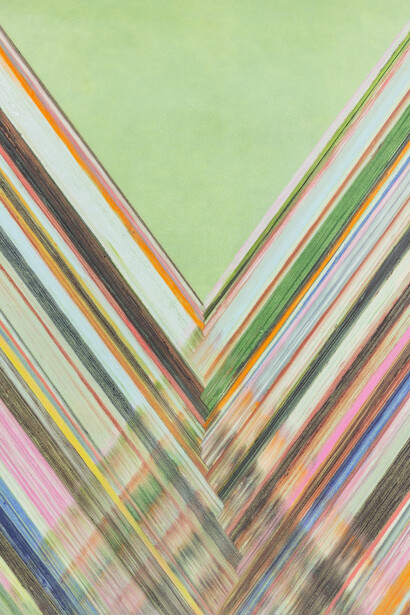 Joe Rudko, Green screen (detail), 2026. Courtesy of PDX Contemporary Art 