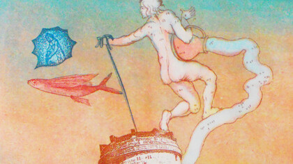 Mariella Busi De Logu, Sotto il segno dell'Acquario, acquatinta