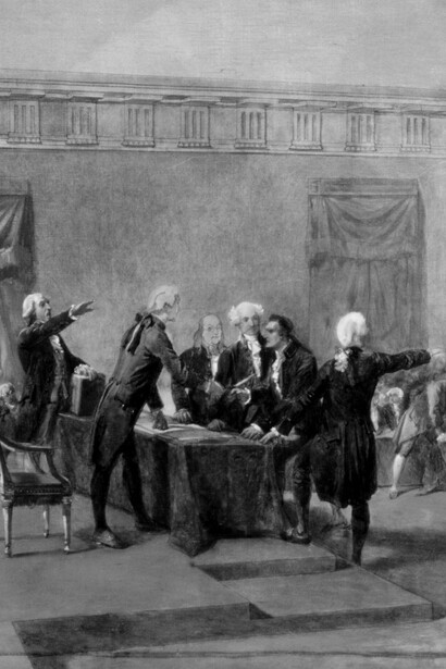 Charles Édouard Armand-Dumaresq- Firma de la Declaración de Independencia