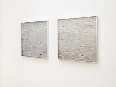 Tania Pérez Córdova, El aire, hoy, vista de exhibición. Cortesía de Travesía Cuatro