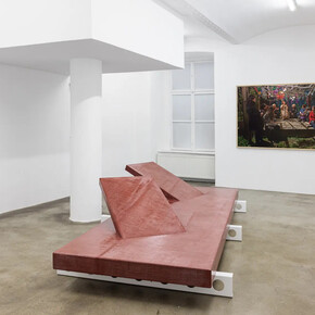 Various artists, Echoes, exhibition view. Courtesy of Galerie Martin Janda