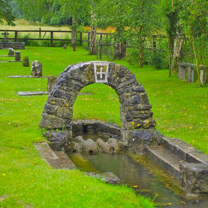 Saint Brigid's Holy Well, Ireland: sacred wells created a sense of belonging to that place, whilst excluding others