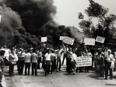 Scontri durante una manifestazione