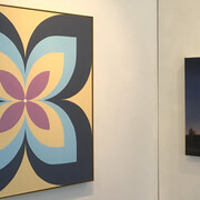 Various artists, All about blue 226, exhibition view. Courtesy of Elisa Contemporary Art