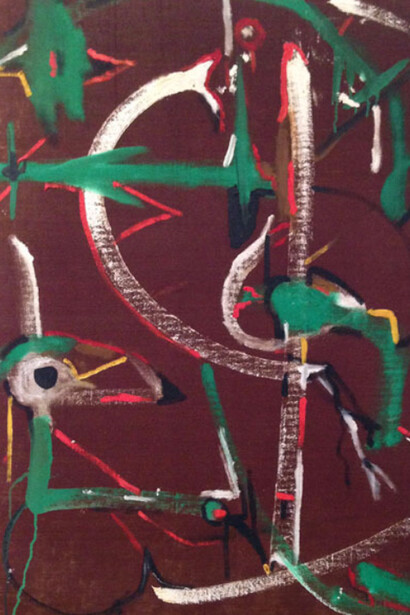 Herbert Gentry, L'Arbre, 1960. Courtesy of Levis Fine Art
