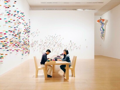 Lee Mingwei, The Moving Garden. Courtesy of NGV