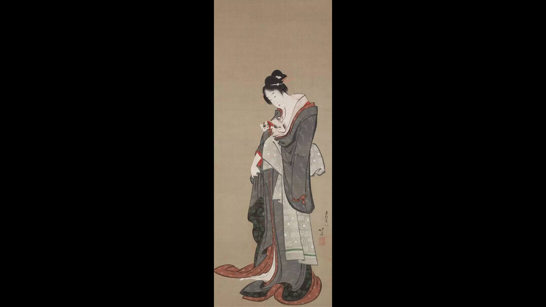 Painting the Floating World. Courtesy of Art Institute of Chicago