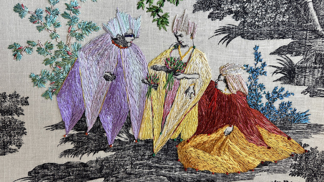 Richard Saja, Found more (detail), 2025. Courtesy of the Schoolhouse Gallery