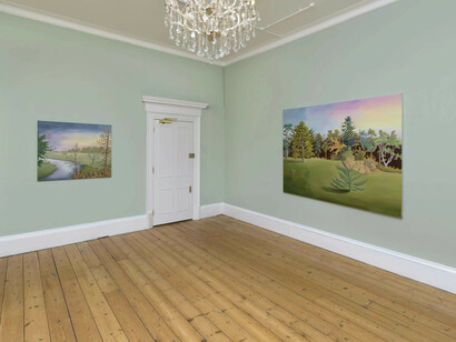 Daisy Dodd-Noble, The land is speaking, exhibition view. Courtesy of Massimo De Carlo Gallery