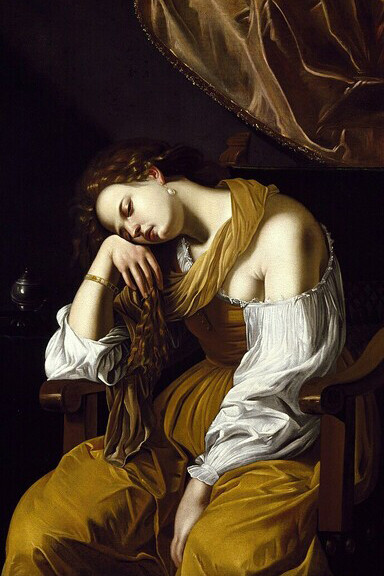 Artemisia Gentileschi, Penitent Magdalene 
