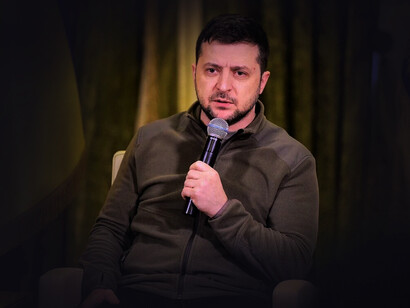 Volodímir Zelenski, presidente de Ucrania
