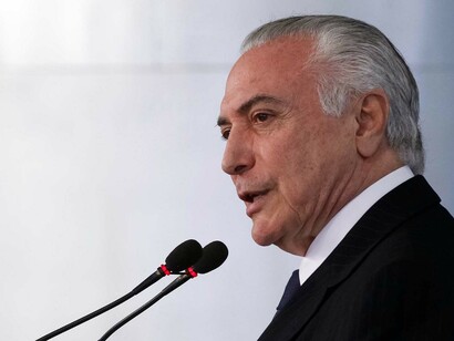 Michel Temer se convirtió en presidente de Brasil en 2016 tras el 'impeachment' a Dilma Rousseff