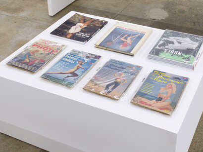 Installation photo, courtesy of Bunny Yeager Archive and Gavlak, Photo credit: Jeff McLane
