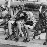 Garry Winogrand, World’s fair (detail), New York City, 1964 (printed 1981). Gelatin silver print, 11× 14 in. (27.9×35.6
cm). Ruth and Elmer Wellin Museum of Art at Hamilton College, Clinton, NY. Gift of James, Class of 1980
and Georganne Garfinkel. © The Estate of Garry Winogrand, courtesy Fraenkel Gallery, San Francisco