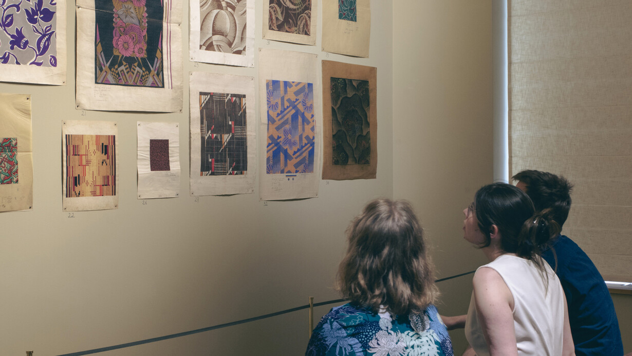 Divers artistes, 100 motifs, vue d'exposition. Avec l'aimable autorisation du Musée Horta