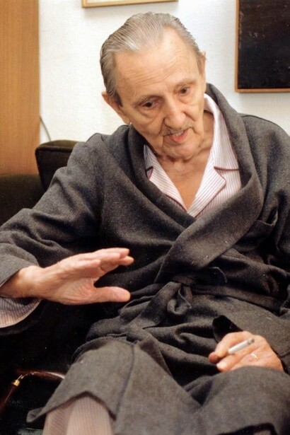 Antonio Buero Vallejo en los últimos años de su vida