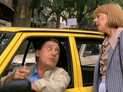 Alberto Sordi in "Il tassinaro"