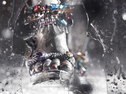 Marilyn Minter, Still from Smash, 2014, HD digital video, 7:55 min. Courtesy of the artist, Salon 94, New York, and Regen Projects, Los Angeles