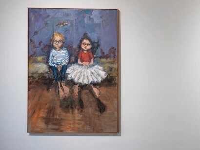 Eva Beresin, Fool’s privilege, exhibition view. Courtesy of Amanita