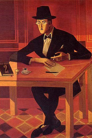 Selo postal em homenagem a Fernando Pessoa