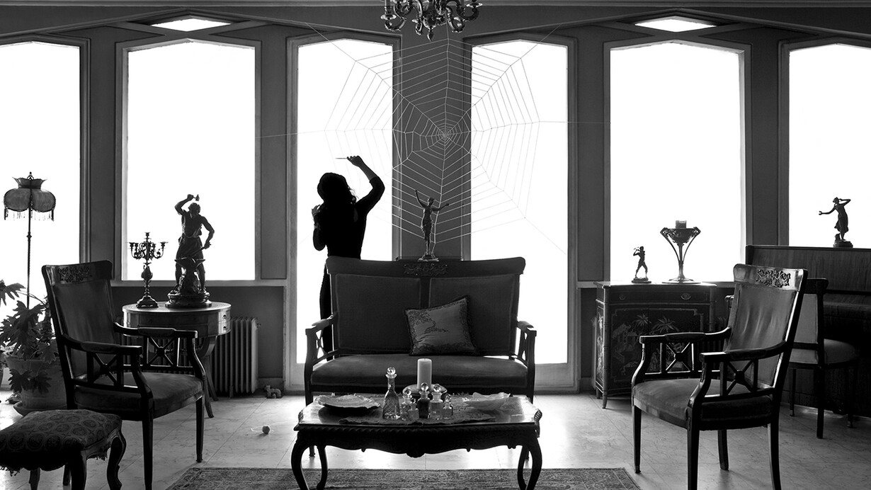 Shadi Ghadirian, Miss Butterfly #9, 2011, Digital print, 70 x 100 cm, Courtesy l’artista e Officine dell’Immagine, Milano
