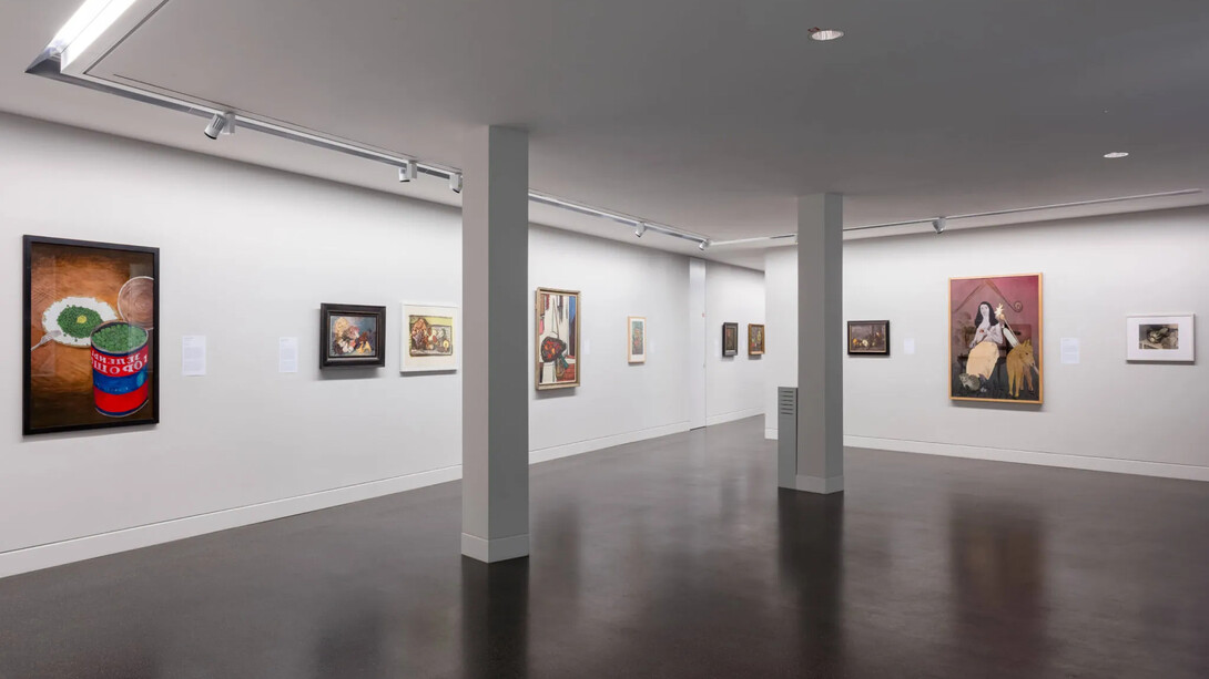 Various artists, Mahlzeit! Feinkunsthalle, exhibition view. Courtesy of Kunstsammlungen Chemnitz