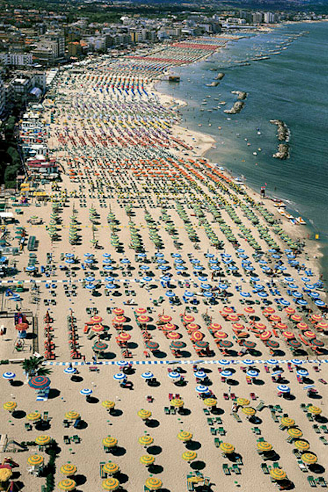 Andreas Gursky, German, born 1955, Rimini, 2003, silver dye bleach print. Courtesy of National Gallery of Art