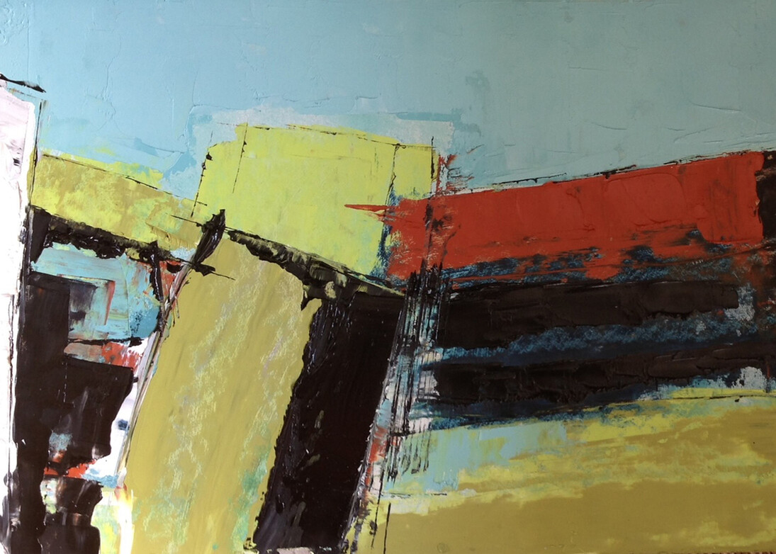 Louise Holgate, Wiltshire, Abstracted Landscape