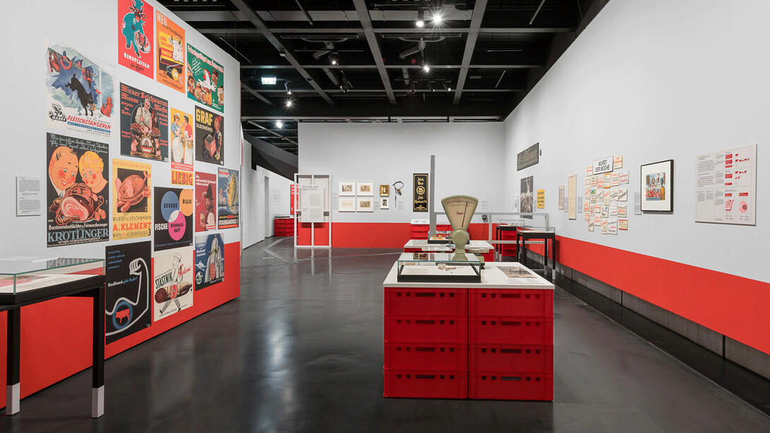 Meat, exhibition view. Courtesy of Musa Museum