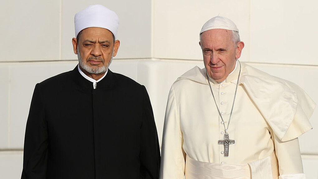 El papa Francisco y el gran imán Ahmed Al-Tayeb