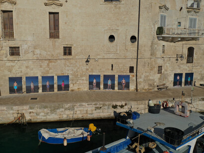 La exposición de Mustafa Sabbagh, Corpus Fugit, en el Puerto Viejo de la ciudad