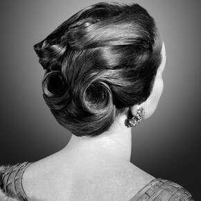 Stan Douglas, Hair (detail), 1948, 2010, Digital fiber print mounted on Dibond aluminum, 18 x 17 3/4 inches (45.7 x 45.1 cm), Courtesy the artist and David Zwirner, New York