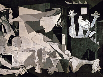 Pablo Picasso, Guernica (detalle), 1937