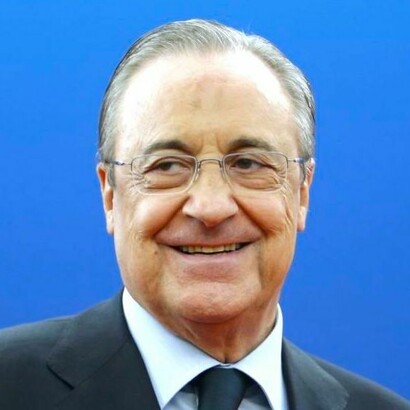 Florentino Pérez, presidente del club merengue