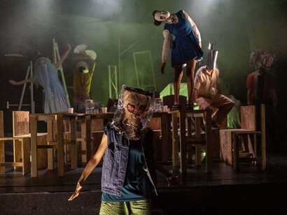 The trials, view of the performance. Courtesy of Teatro Donizetti