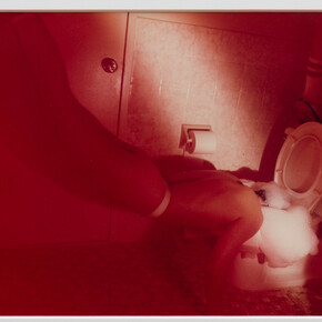 Jimmy DeSana, Soap Suds, 1980, chromogenic print, 15 1/8x22 3/4 inches, frame: 22 3/8x30 1/8 inches. Courtesy of Document Gallery 