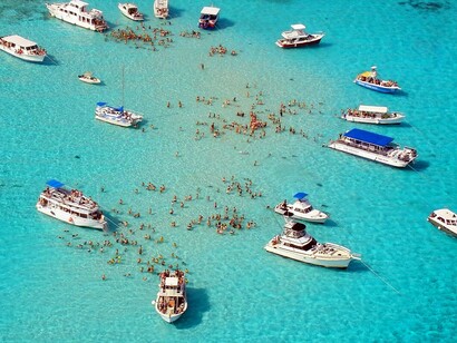 Islas Caimán. Embarcaciones de recreo