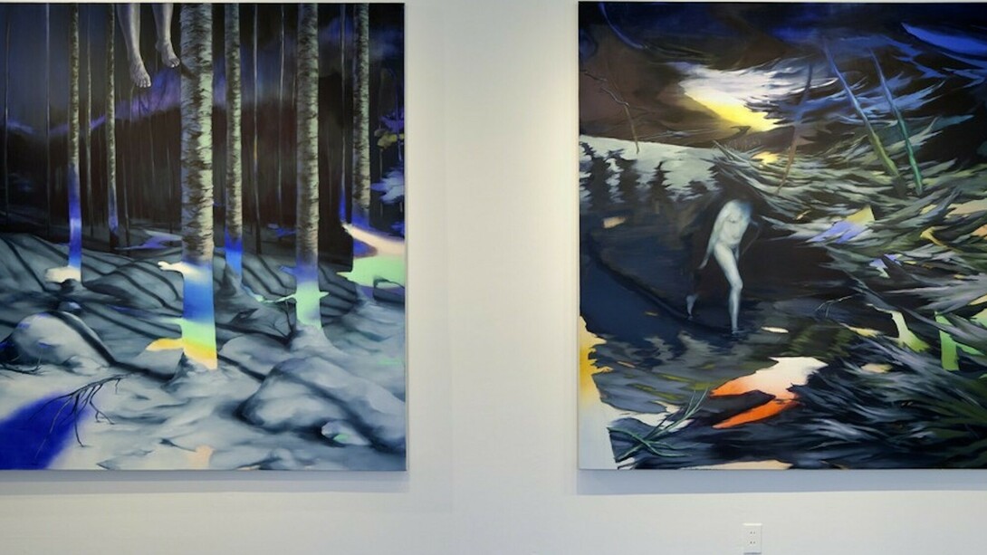 Deceptive Spaces, Exhibition view. Courtesy of Roman Fine Art