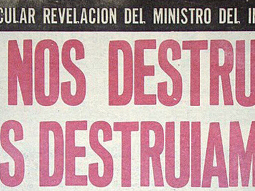 Diario La Tercera del 15 de septiembre de 1973: "Espectacular revelación del Ministro del Interior": "O Nos Destruían O Los Destruíamos"