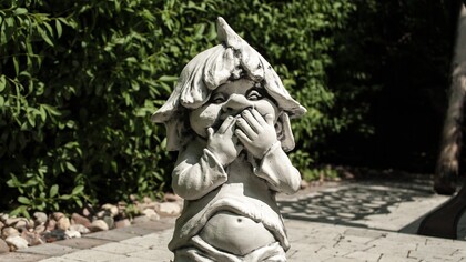 Escultura de un duende