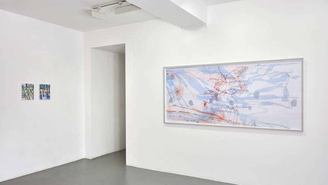 Bernard Moninot, Le vent cesse [The wind drops], exhibition view. Courtesy of Galerie Catherine Putman