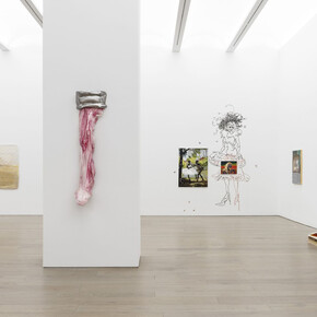 Various artists, Power line, exhibition view. Courtesy of Perrotin Gallery