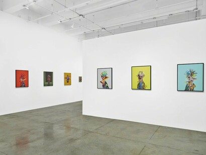 David Choong Lee. Gravity, Exhibition view. Courtesy of Jonathan LeVine Projects