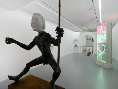 Les Statues! Courtesy of Kamel Mennour Gallery