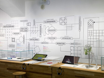 MAK design lab, exhibition view. Courtesy of Museum für angewandte Kunst