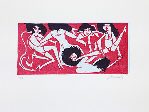 Mino Maccari, 1971, Print, 35 x 50 cm