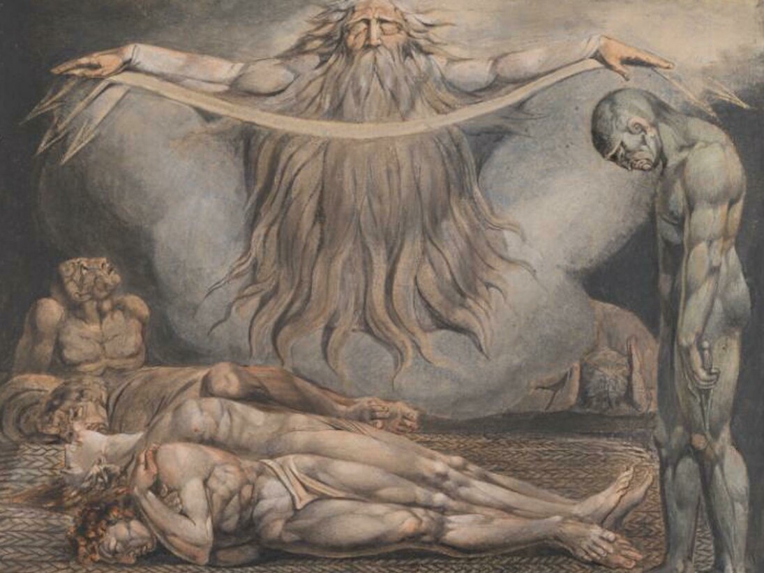 William Blake, The House of Death, 1795–c.1805. Courtesy of Tate