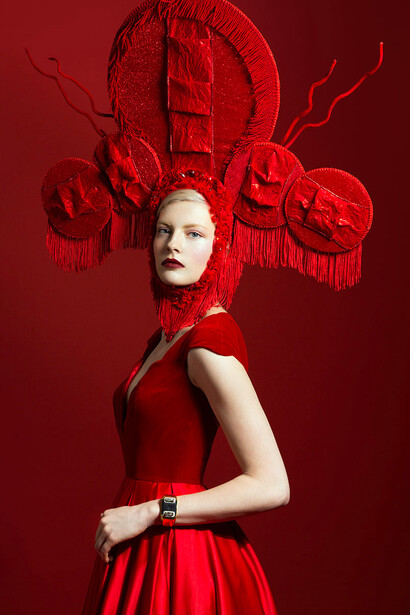 Lindsay Adler; Serie de fotografías de moda en rojo