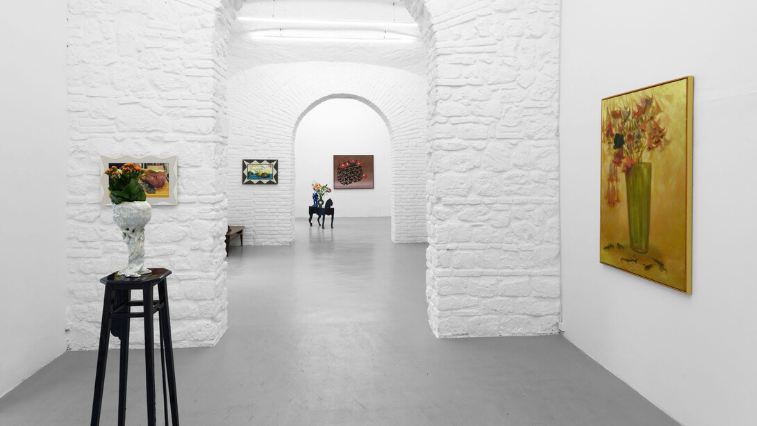 Thomas Braida, Tacciono i fiori, vista della mostra. Per gentile concessione della Galleria Monitor